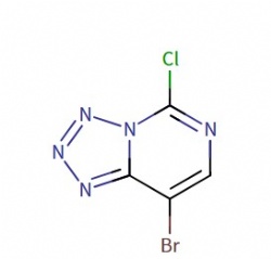 8-bromo-5-chlorotetrazolo[1,5-c]pyrimidine