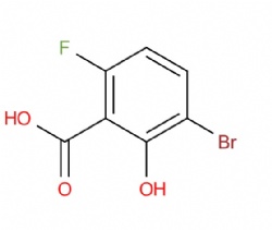 3-bromo-6-fluoro-2-hydroxybenzoic acid