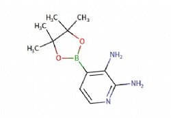 4-(4,4,5,5-tetramethyl-1,3,2-dioxaborolan-2-yl)pyridine-2,3-diamine