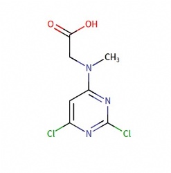 N-(2,6-dichloropyrimidin-4-yl)-N-methylglycine