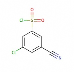3-chloro-5-cyanobenzenesulfonyl chloride