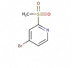 4-bromo-2-(methylsulfonyl)pyridine