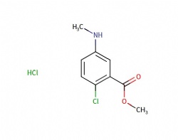 methyl 2-chloro-5-(methylamino)benzoate hydrochloride
