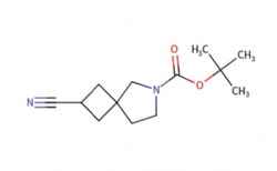 tert-butyl 2-cyano-6-azaspiro[3.4]octane-6-carboxylate