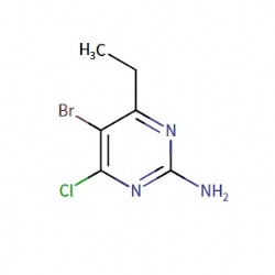 5-bromo-4-chloro-6-ethylpyrimidin-2-amine