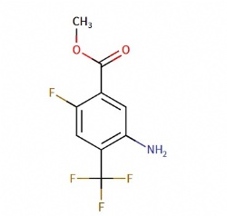 methyl 5-amino-2-fluoro-4-(trifluoromethyl)benzoate