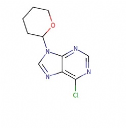 6-chloro-9-(tetrahydro-2H-pyran-2-yl)-9H-purine