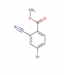 methyl 4-bromo-2-cyanobenzoate