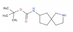 tert-butyl N-{2-azaspiro[4.4]nonan-7-yl}carbamate