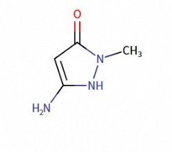 5-Amino-2-methyl-1,2-dihydro-3H-pyrazol-3-one