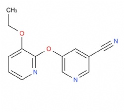 5-((3-ethoxypyridin-2-yl)oxy)nicotinonitrile