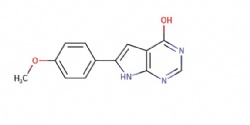 6-(4-methoxyphenyl)-7H-pyrrolo[2,3-d]pyrimidin-4-ol