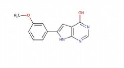 6-(3-methoxyphenyl)-7H-pyrrolo[2,3-d]pyrimidin-4-ol