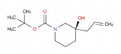 tert-butyl (R)-3-allyl-3-hydroxypiperidine-1-carboxylate