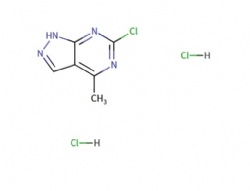 6-Chloro-4-methyl-1H-pyrazolo[3,4-d]pyrimidine dihydrochloride