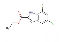 ethyl 5-chloro-7-fluoro-1H-indole-2-carboxylate