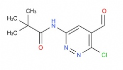 N-(6-chloro-5-formylpyridazin-3-yl)pivalamide