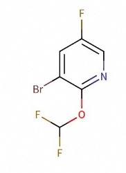 3-bromo-2-(difluoromethoxy)-5-fluoropyridine