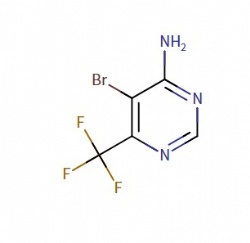 5-bromo-6-(trifluoromethyl)pyrimidin-4-amine