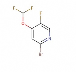 2-bromo-4-(difluoromethoxy)-5-fluoropyridine
