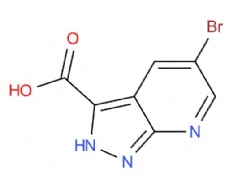 5-bromo-2H-pyrazolo[3,4-b]pyridine-3-carboxylic acid