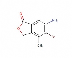 6-amino-5-bromo-4-methyl-3H-2-benzofuran-1-one