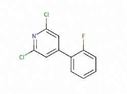 2,6-dichloro-4-(2-fluorophenyl)pyridine