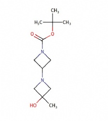 tert-Butyl 3-(3-hydroxy-3-methyl-azetidin-1-yl)azetidine-1-carboxylate