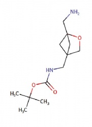 tert-butyl N-[[1-(aminomethyl)-2-oxabicyclo[2.1.1]hexan-4-yl]methyl]carbamate
