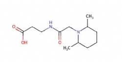 3-(2-(2,6-dimethylpiperidin-1-yl)acetamido)propanoic acid