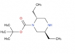 tert-butyl (2R,5S)-2,5-diethylpiperazine-1-carboxylate