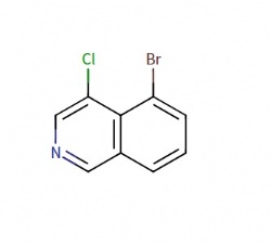 5-Bromo-4-chloroisoquinoline