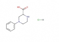 4-phenylpiperazine-2-carboxylic acid hydrochloride