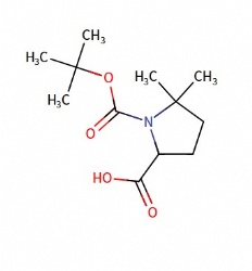 1-(tert-butoxycarbonyl)-5,5-dimethylpyrrolidine-2-carboxylic acid