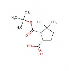 (R)-1-(tert-butoxycarbonyl)-5,5-dimethylpyrrolidine-2-carboxylic acid