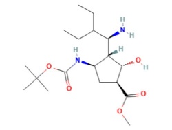 methyl (1S,2S,3S,4R)-3-[(1R)-1-amino-2-ethylbutyl]-2-hydroxy-4-[(2-methylpropan-2-yl)oxycarbonylamino]cyclopentane-1-carboxylate