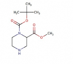 1-(tert-butyl) 2-methyl piperazine-1,2-dicarboxylate