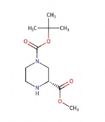 1-(tert-butyl) 3-methyl (R)-piperazine-1,3-dicarboxylate