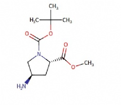 1-(tert-butyl) 2-methyl (2S,4R)-4-aminopyrrolidine-1,2-dicarboxylate