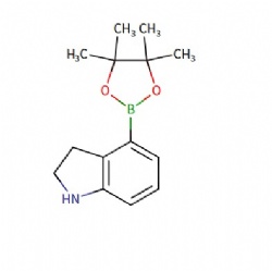 4-(4,4,5,5-tetramethyl-1,3,2-dioxaborolan-2-yl)indoline