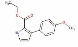 ethyl 3-(4-methoxyphenyl)-1H-pyrrole-2-carboxylate