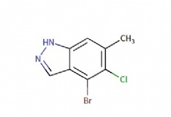 4-bromo-5-chloro-6-methyl-1H-indazole