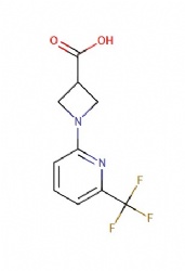 1-(6-(trifluoromethyl)pyridin-2-yl)azetidine-3-carboxylic acid