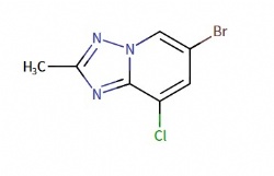 6-bromo-8-chloro-2-methyl-[1,2,4]triazolo[1,5-a]pyridine