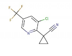 1-(3-chloro-5-(trifluoromethyl)pyridin-2-yl)cyclopropane-1-carbonitrile