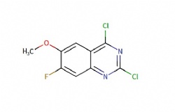 2,4-dichloro-7-fluoro-6-methoxyquinazoline