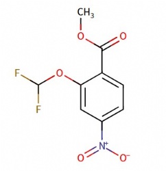 methyl 2-(difluoromethoxy)-4-nitrobenzoate