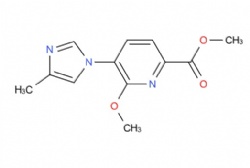 methyl 6-methoxy-5-(4-methyl-1H-imidazol-1-yl)picolinate