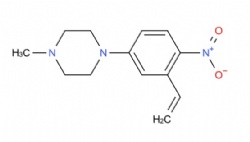 1-methyl-4-(4-nitro-3-vinylphenyl)piperazine