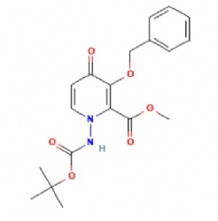 methyl 1-[(2-methylpropan-2-yl)oxycarbonylamino]-4-oxo-3-phenylmethoxypyridine-2-carboxylate